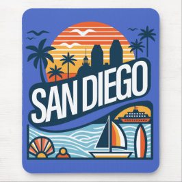 San Diego California Mousepad