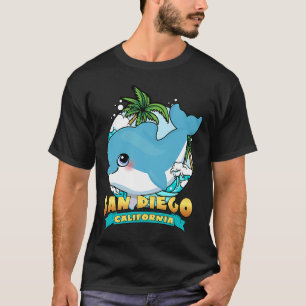 SAN DIEGO CALIFORNIA Niedlich Baby Dolphin Beach S T-Shirt