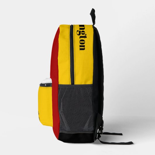 San Diego California ODER IHRER TEXT Bedruckter Rucksack (Rechts)