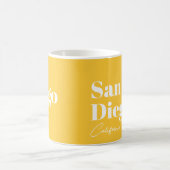 San Diego California ODER IHRER TEXT Kaffeetasse (Mittel)