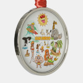 San Diego California Ornament Aus Metall (Rechts)