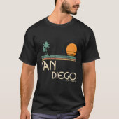 San Diego California Palms T-Shirt (Vorderseite)