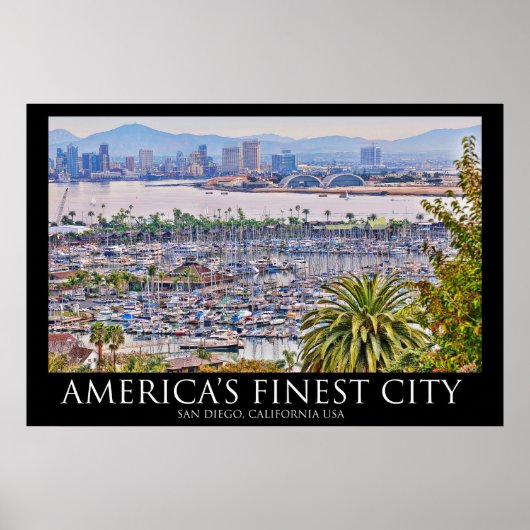 San Diego, California Poster (Vorne)