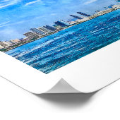 San Diego California Poster (Ecke)