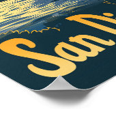 San Diego California Poster (Ecke)