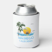 San Diego California Sailing Dosenkühler (Kanne Vorderseite)