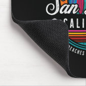 San Diego California Sandy Strände Breaking Waves Mousepad (Ecke)