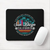 San Diego California Sandy Strände Breaking Waves Mousepad (Mit Mouse)