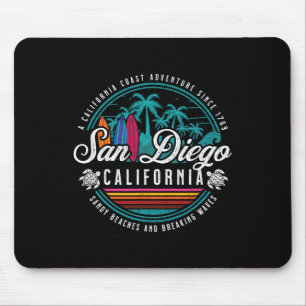 San Diego California Sandy Strände Breaking Waves Mousepad
