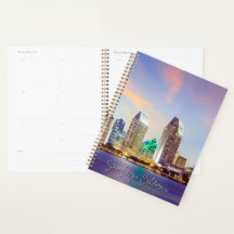 San Diego California Skyline Calendar Planer