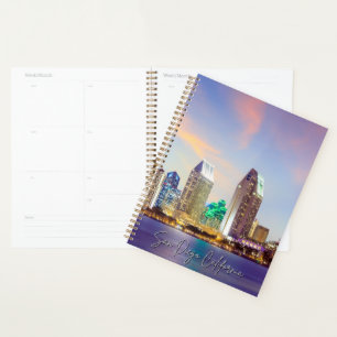 San Diego California Skyline Calendar Planer