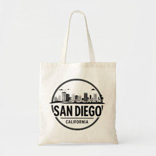 San Diego California Skyline Tragetasche