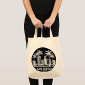 San Diego California Skyline Tragetasche (Vorderseite (Produkt))