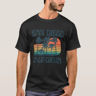 San Diego California Sommerurlaub Vintag T-Shirt