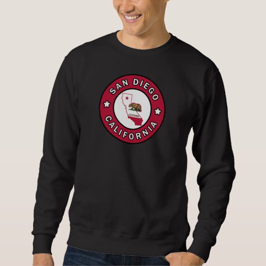 San Diego California Sweatshirt (Vorderseite)