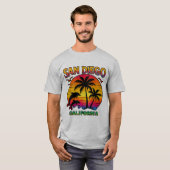 San Diego, California T-Shirt (Vorne ganz)