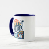 San Diego California Tasse (Vorderseite Links)