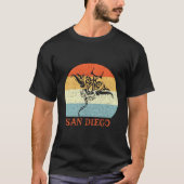 San Diego California Tribal Ta Ray T-Shirt (Vorderseite)
