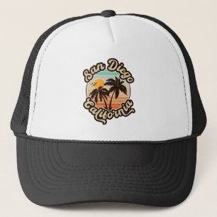 San Diego California Truckerkappe
