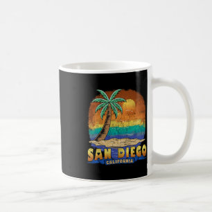 San Diego California Vintag Distressed Souvenir Kaffeetasse