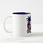San Diego California Zweifarbige Tasse (Links)