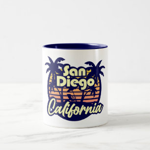 San Diego California Zweifarbige Tasse