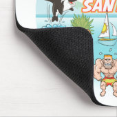 San Diego Cartoon Mousepad (Ecke)