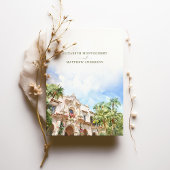 San Diego Casa del Prado CA Save the Date Karte