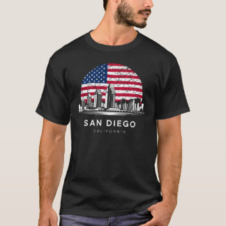 San Diego City California Flag T-Shirt