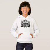 San Diego City California Frohe Weihnachtskatzen U Hoodie (Vorne ganz)
