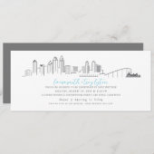 San Diego City Skyline Coronado Einladung zur Hoch (Vorne/Hinten)