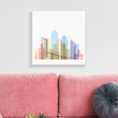 San Diego City Skyline Leinwanddruck (Insitu (Wohnzimmer))