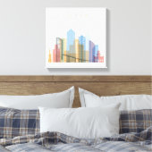 San Diego City Skyline Leinwanddruck (Insitu (Schlafzimmer))