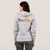 San Diego Coronado Bridge Hoodie (Schwarz voll)