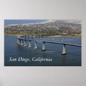 San Diego Coronado Bridge Poster (Vorne)