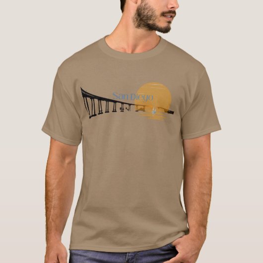 San Diego Coronado Bridge T-Shirt (Vorderseite)