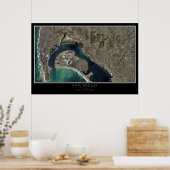 San Diego & Coronado California Poster (Küche)