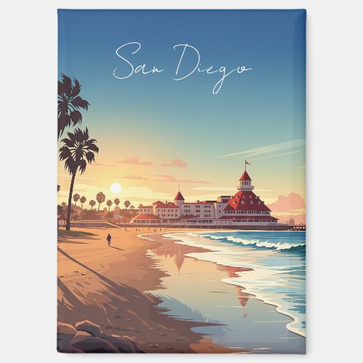 San Diego Coronado Magnet (Vorderseite)
