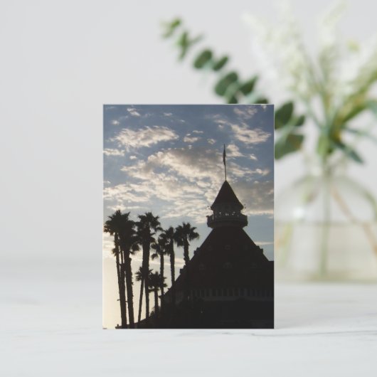 San Diego Coronado Postkarte (Stehend Vorderseite)