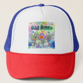 San Diego Deep Dream Hat Truckerkappe (Vorderseite)