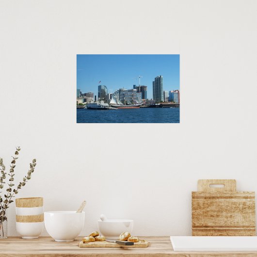 San Diego & der Star of India Poster (Küche)