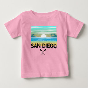 San Diego Design - Baby Fine Jersey T - Shirt