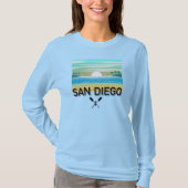 San Diego Design - Basic Long Sleeve T - Shirt (Vorderseite)