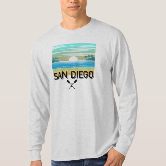 San Diego Design - Basic Long Sleeve T - Shirt (Vorderseite)