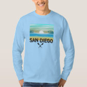 San Diego Design - Basic Long Sleeve T - Shirt (Vorderseite)