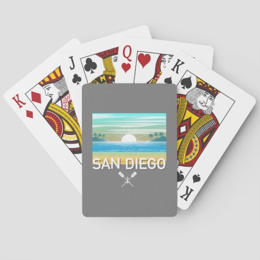 San Diego Design - Classic Playing Cards Spielkarten (Rückseite)