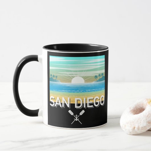 San Diego Design - Combo-Tasse Tasse (Mit Donut)