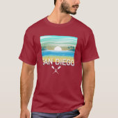 San Diego Design - Dark T - Shirt (Vorderseite)