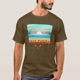 San Diego Design - Dark T - Shirt