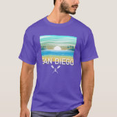 San Diego Design - Dark T - Shirt (Vorderseite)